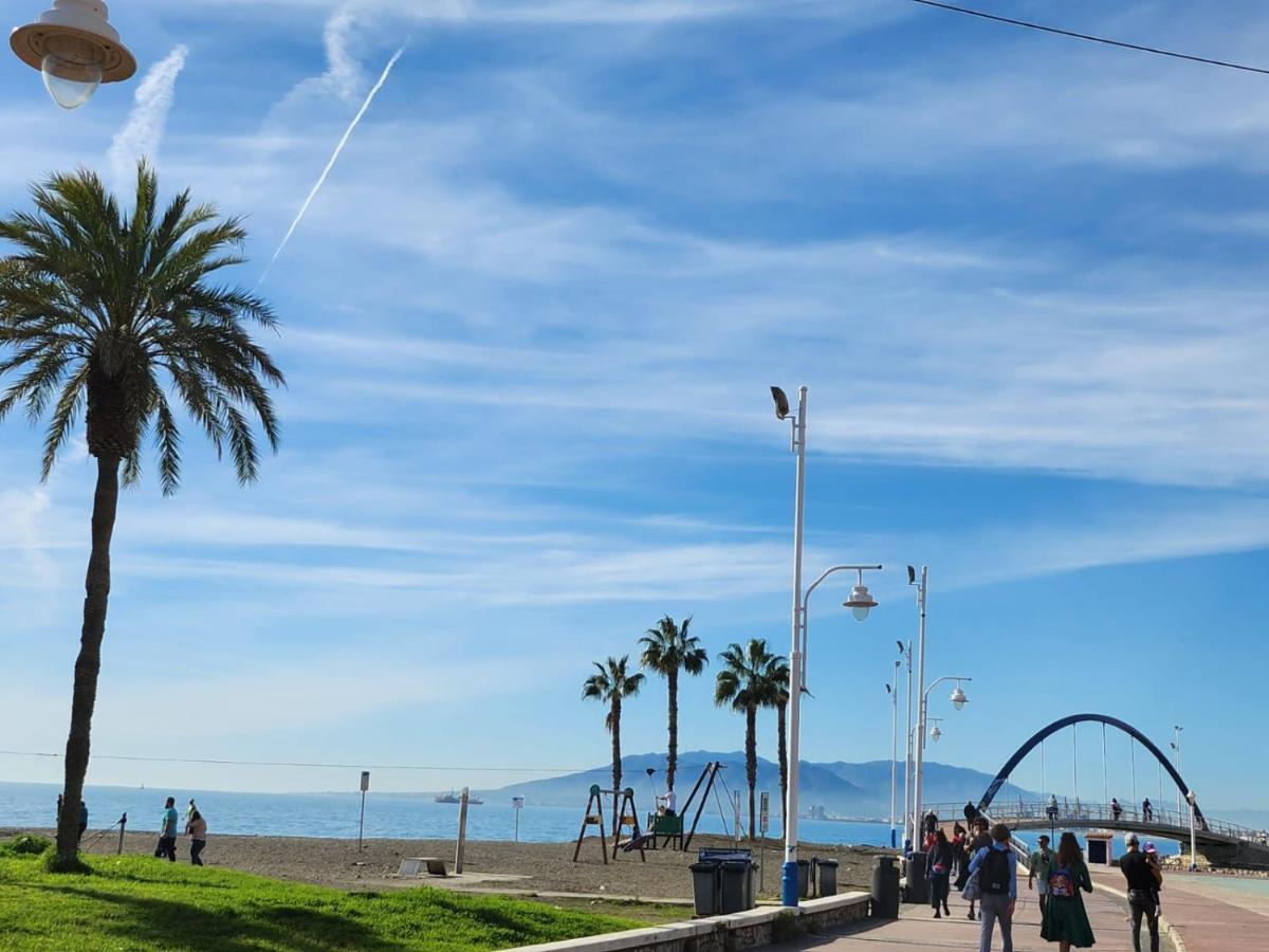 Apartamento A 5Min A Pie De La Playa De El Palo Malaga Bagian luar foto